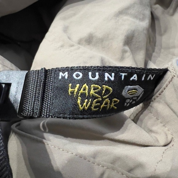 Mountain Hardwear Convertible Shorts Pants Mens Large Tan Khaki Hiking Outdoors - Picture 8 of 10